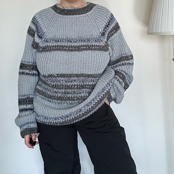 Handmade Sweater 14 to 22 / one size / crewneck sweater - Picture 5 of 10